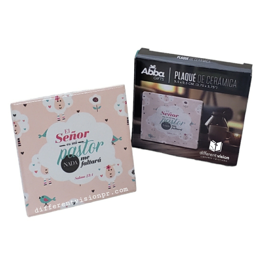Placa en Cerámica - El Señor es mi pastor