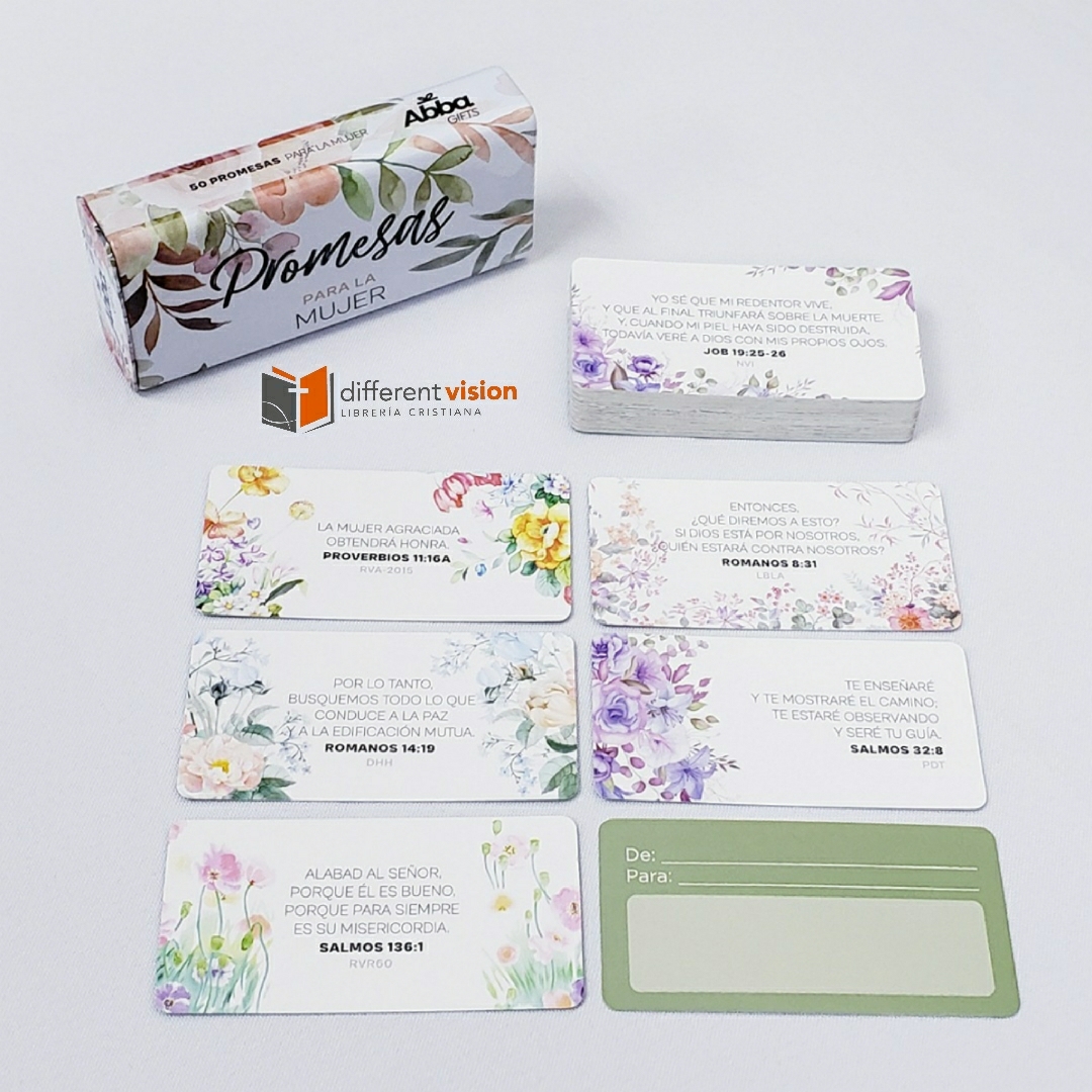 Tarjetas Promesas para la mujer