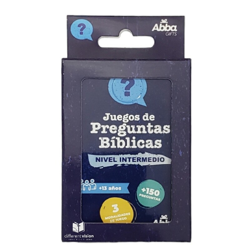 Juego de Preguntas Bíblicas - Nivel intermedio Juego de Preguntas Bíblicas - Nivel intermedio