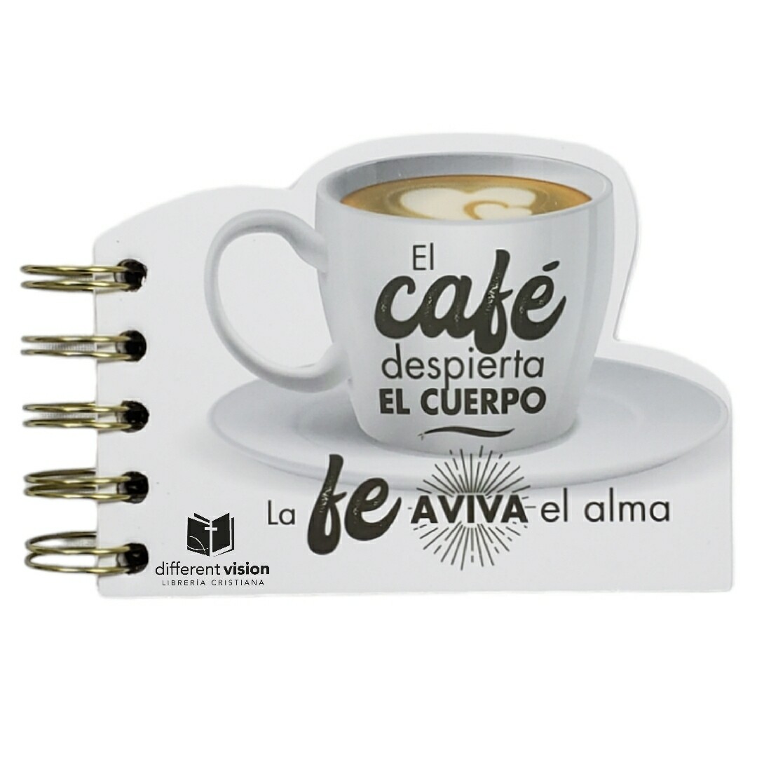 Libreta con argolla - La fe aviva el alma