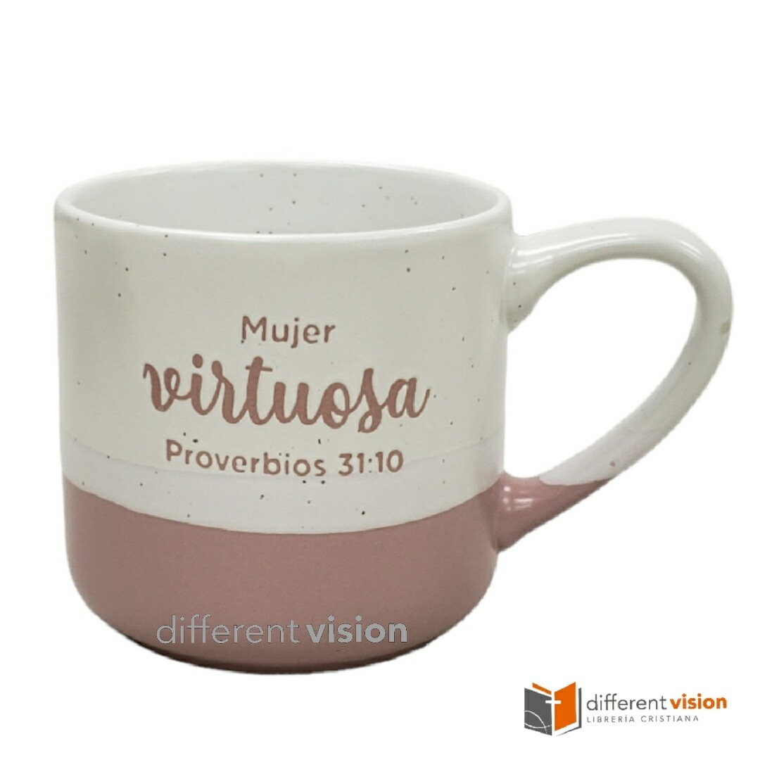 Taza Acuarela - Mujer virtuosa