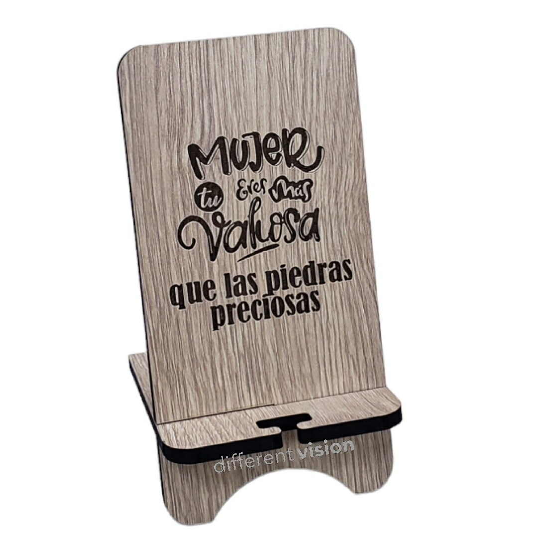 Soporte para Celular (Mujer Valiosa)