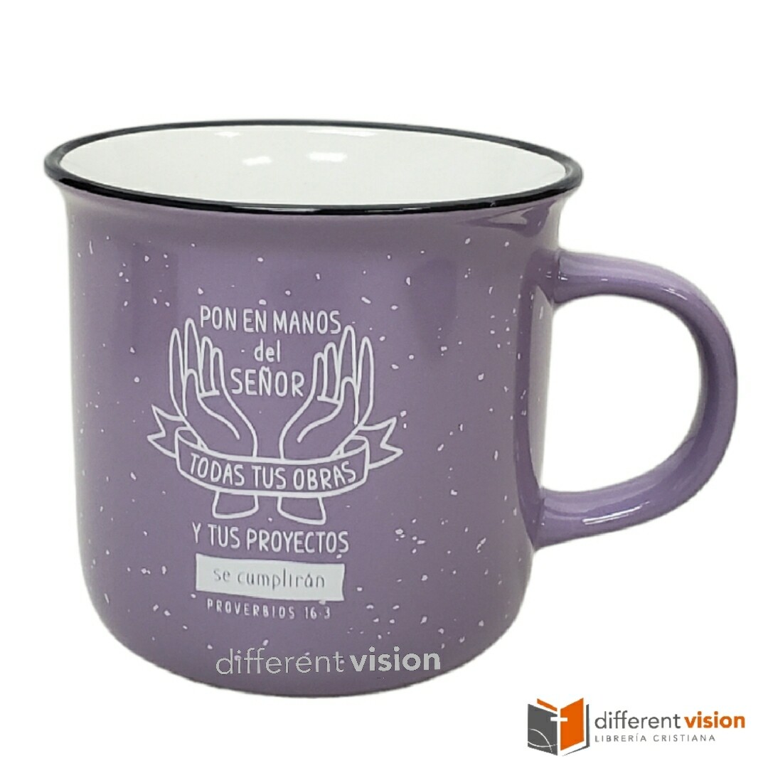Taza imagina - En las manos del Señor