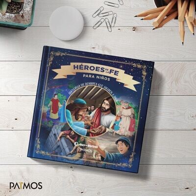 Héroes de la Fe para niños Historia de hombres que amaron a Dios (Free Shipping)