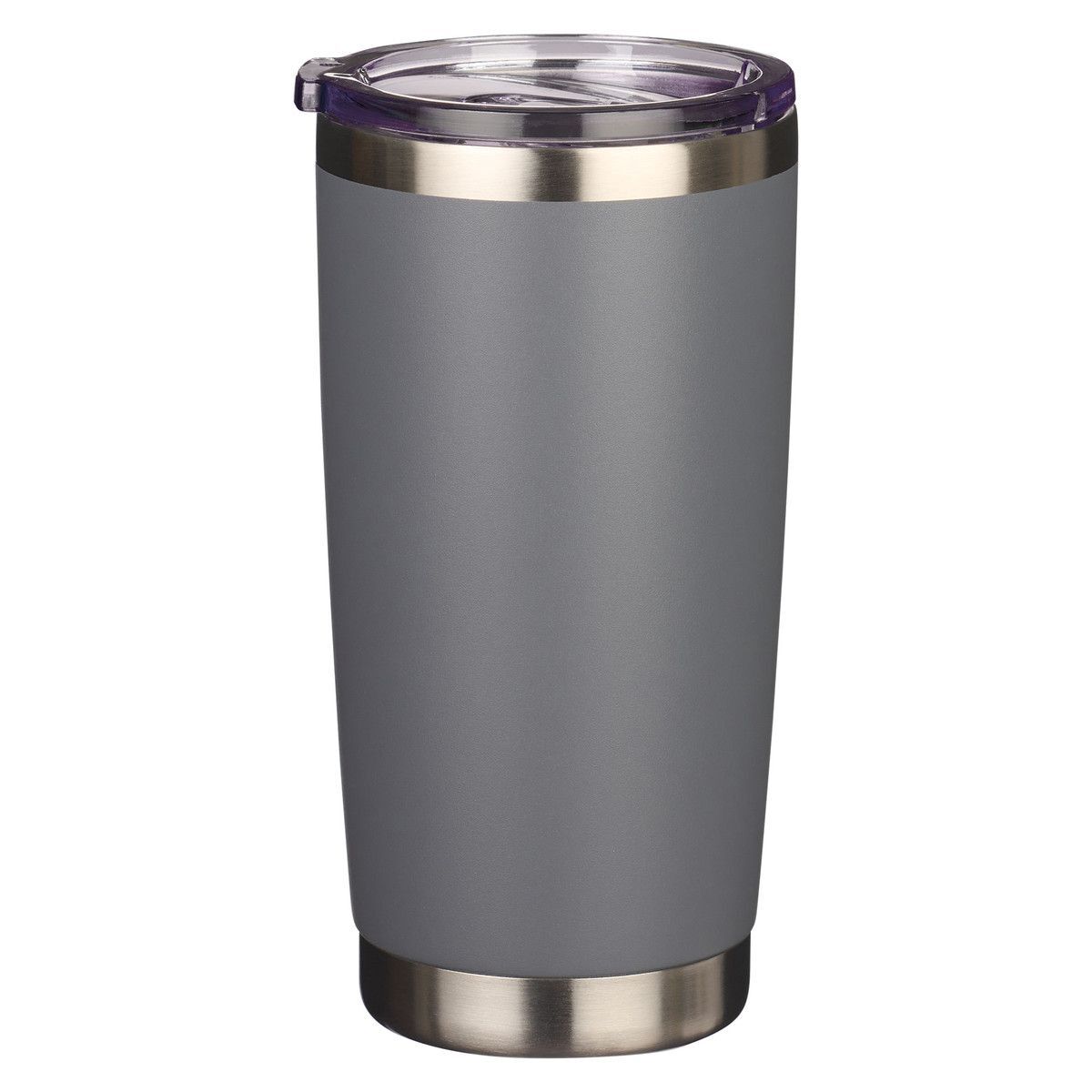 Vaso Stainless Steel Gris: Camina con Fe