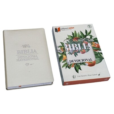 Biblia NBV Devocional Matrimonial edc. Lujo (Free Shipping)