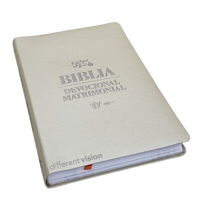 Biblia NBV Devocional Matrimonial edc. Lujo (Free Shipping)