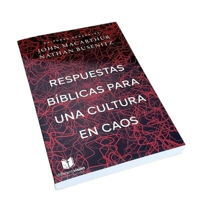 Respuestas Bíblicas para una cultura en caos (Free Shipping)