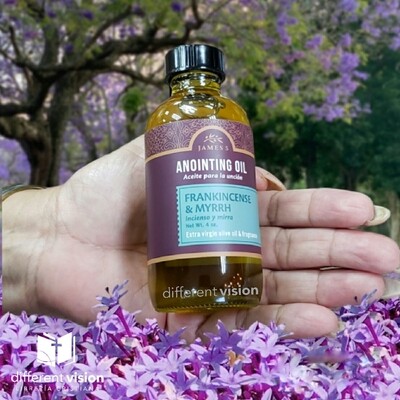 Aceite para la ungir (Incienso y mirra)
