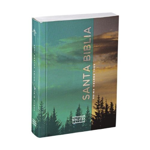 Santa Biblia RVR60 tamaño bolsillo, tapa rústica