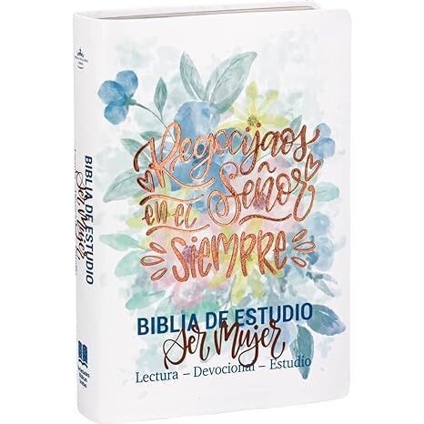 Biblia de Estudio Ser Mujer RVR 1960 (Free Shipping)