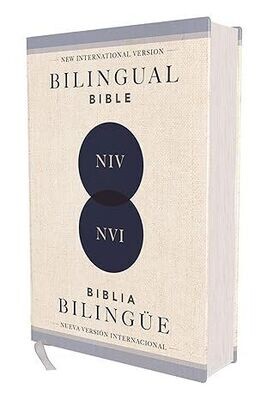 Biblia NVI bilingüe, Tapa dura/Bilingual Bible NIV, Hardcover (Free Shipping)
