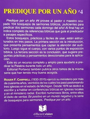 Predique por un año # 4