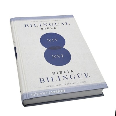 Biblia NVI bilingüe, Tapa dura/Bilingual Bible NIV, Hardcover (Free Shipping)