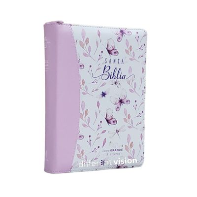 Biblia RVR1960 tamaño compacto, con zipper (Free Shipping)