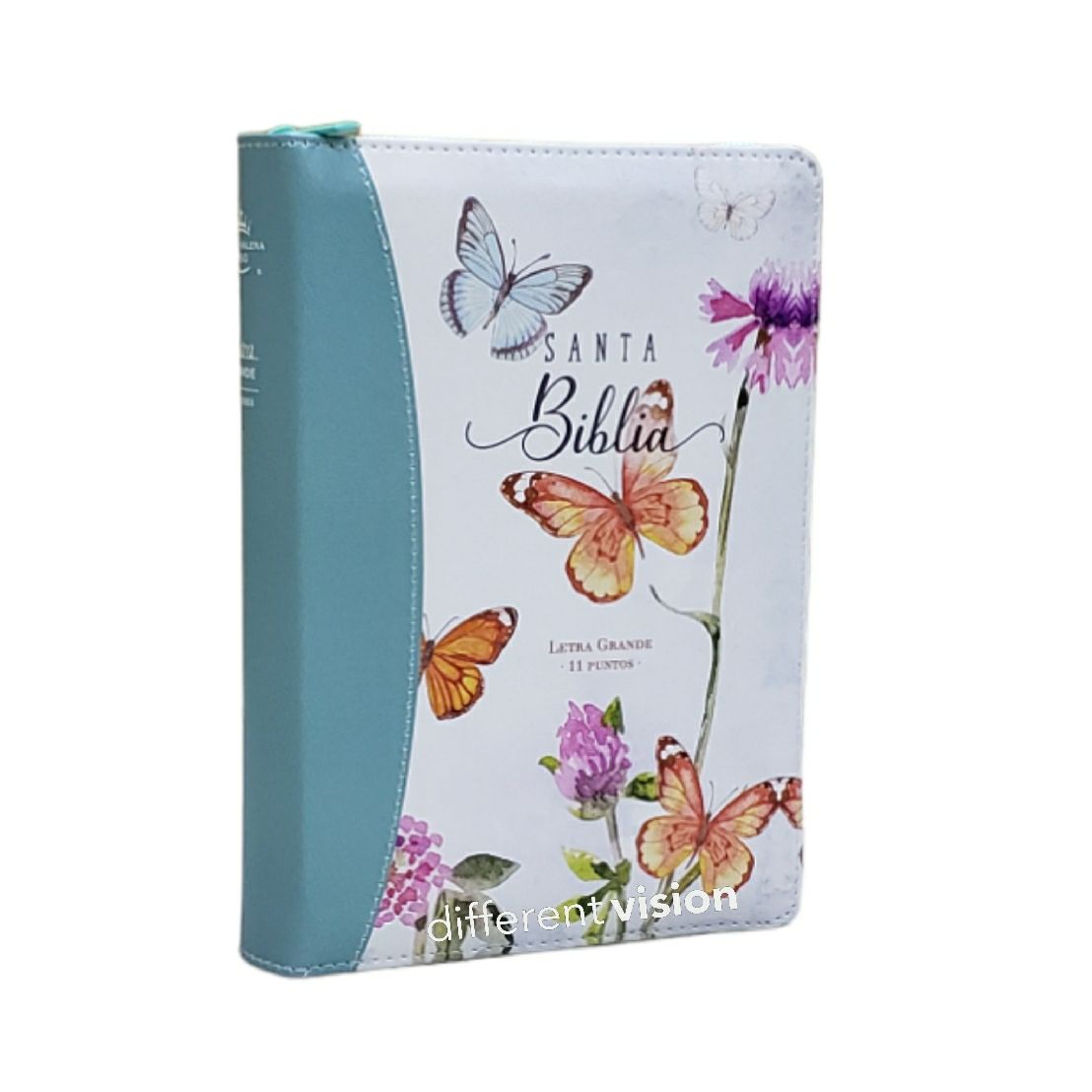 Biblia RVR1960 tamaño compacto, con zipper (Free Shipping)