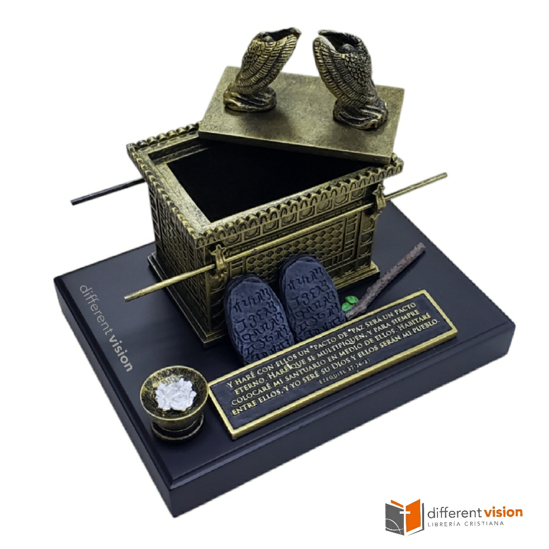 Escultura del Arca de la Alianza