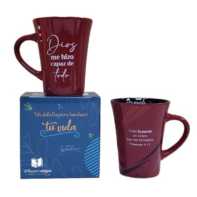 Taza Mensajes de Bendición - Yo puedo Taza Mensajes de Bendición - Yo puedo