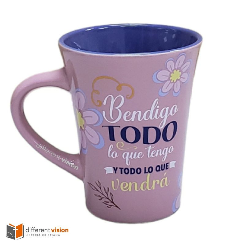 Taza Mensajes de Bendición - Bendecida