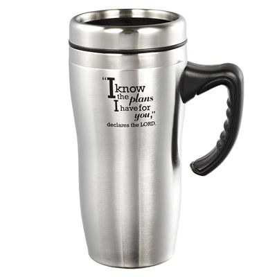 Taza de acero inoxidable, tu conoces los planes