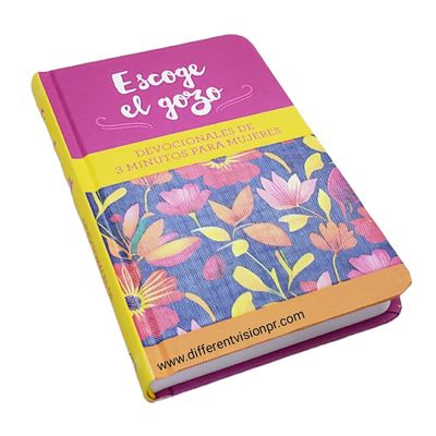 Escoge el gozo; Devocionales de 3 minutos para mujeres