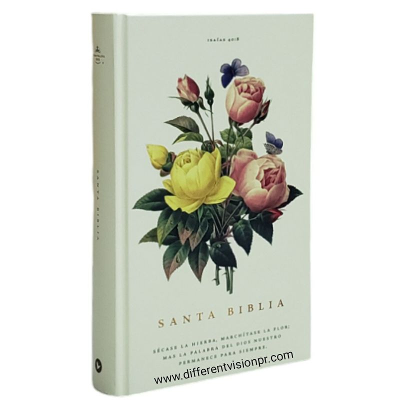 Biblia RV60 Carpeta Dura, Florar