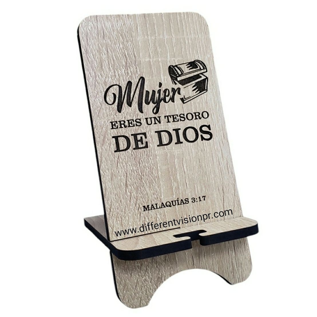 Soporte para Celular Mujer (Malaquías 3:17)