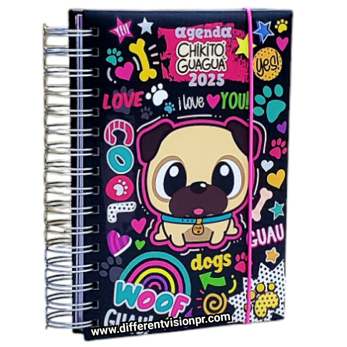 Agenda 2025 /Planificador Chikito Guagua (Dogs)