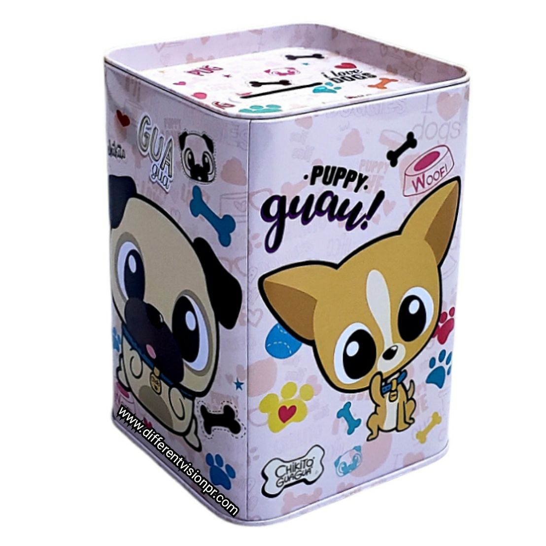 Alcancía Chikito Guagua (Grupito de perritos )