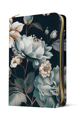 Biblia Ultrafina NTV de zíper, SentiPiel, Floral (Free Shipping)
