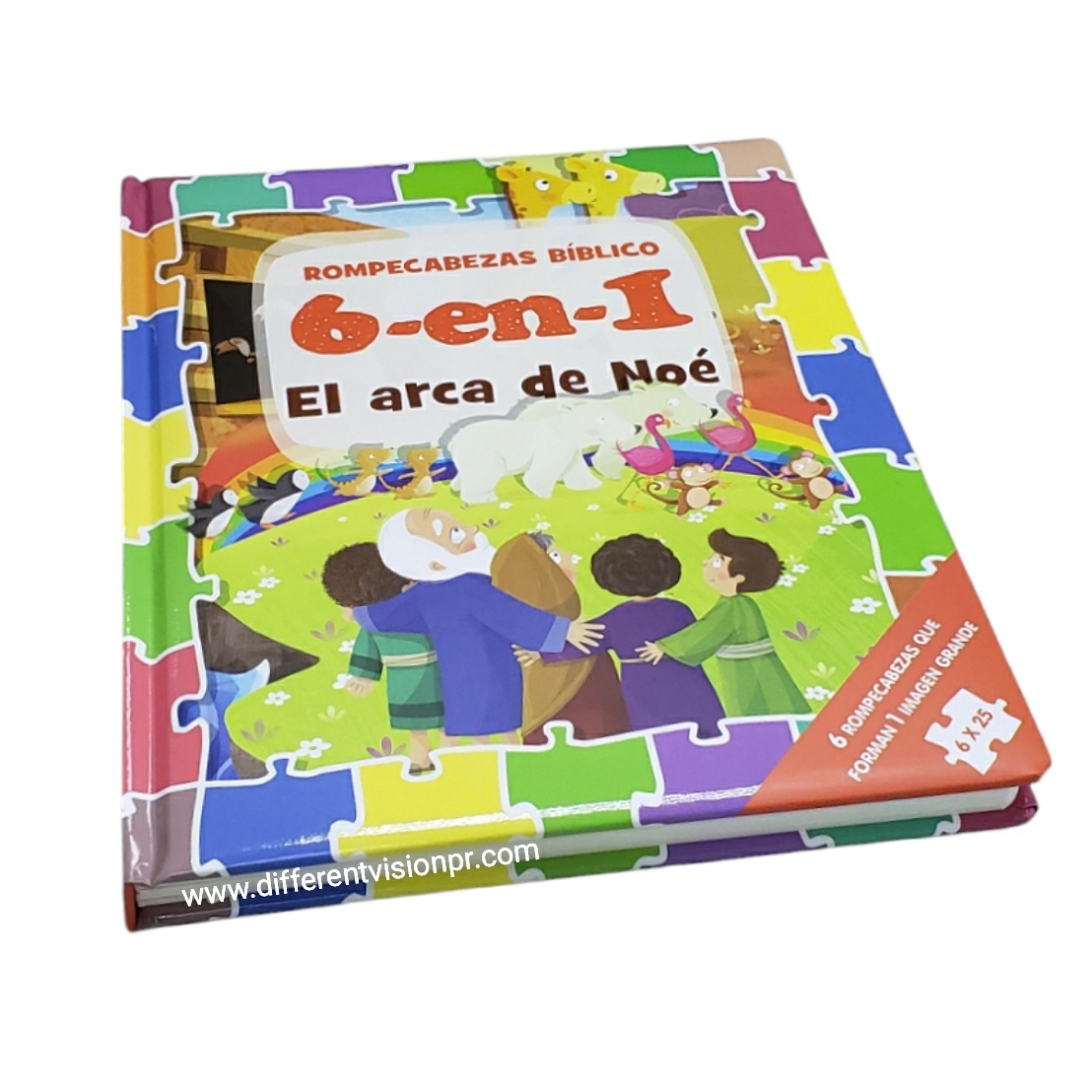 Biblia (6 en 1) de niños Rompecabeza: El arca de Noé (Free Shipping)