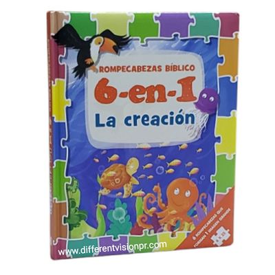 Biblia (6 en 1) de niños Rompecabeza: La creación (Free Shipping)