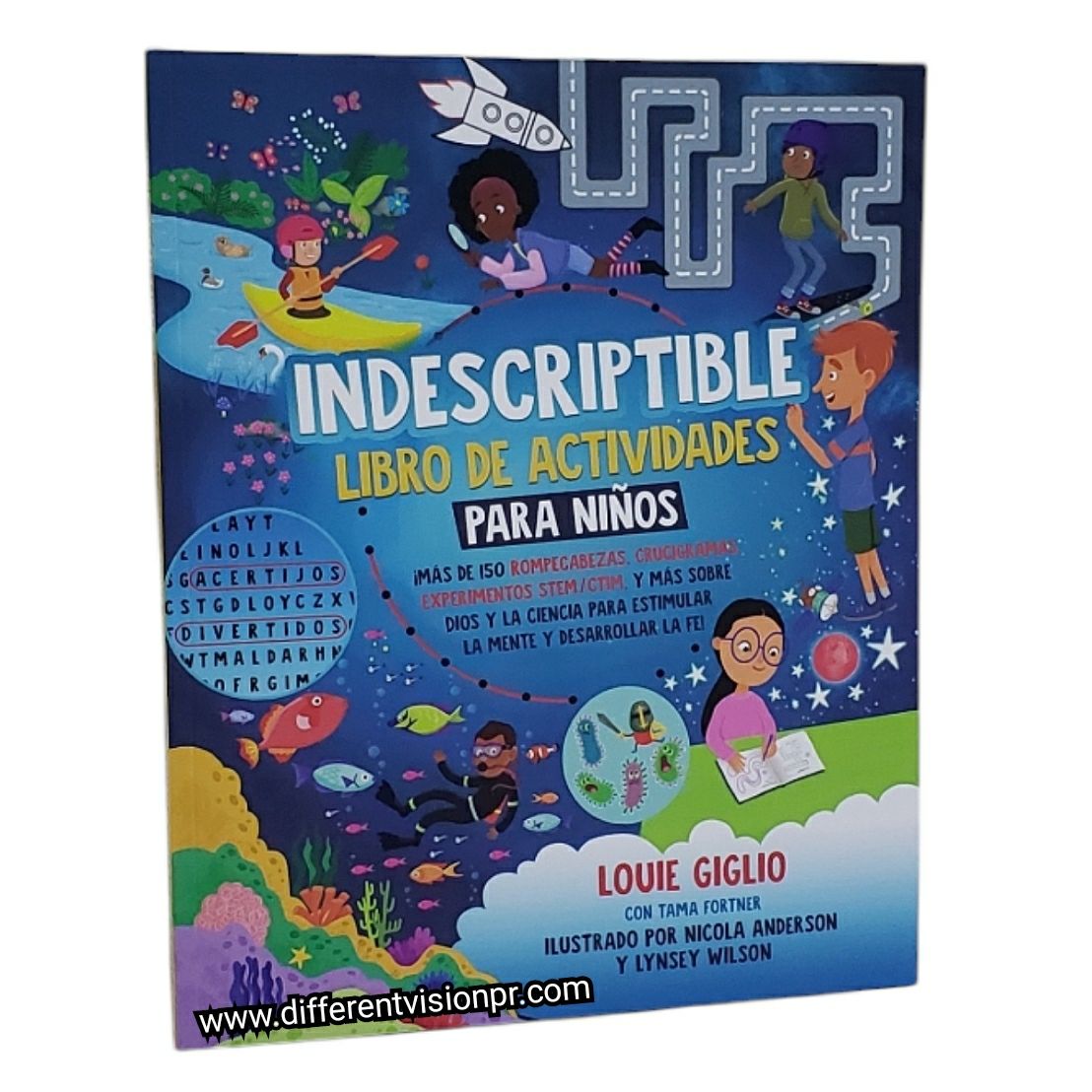 Indescriptible - Libro de actividades para niños  (Free Shipping)