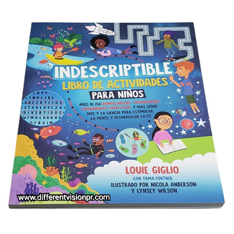 Indescriptible - Libro de actividades para niños (Free Shipping)