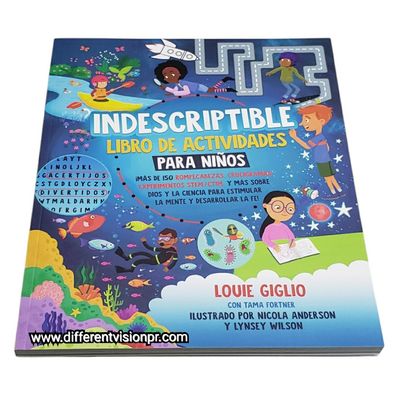 Indescriptible - Libro de actividades para niños  (Free Shipping)