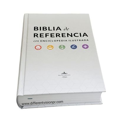 Biblia de Referencia con enciclopedia ilustrada,tapa dura (Free Shipping)