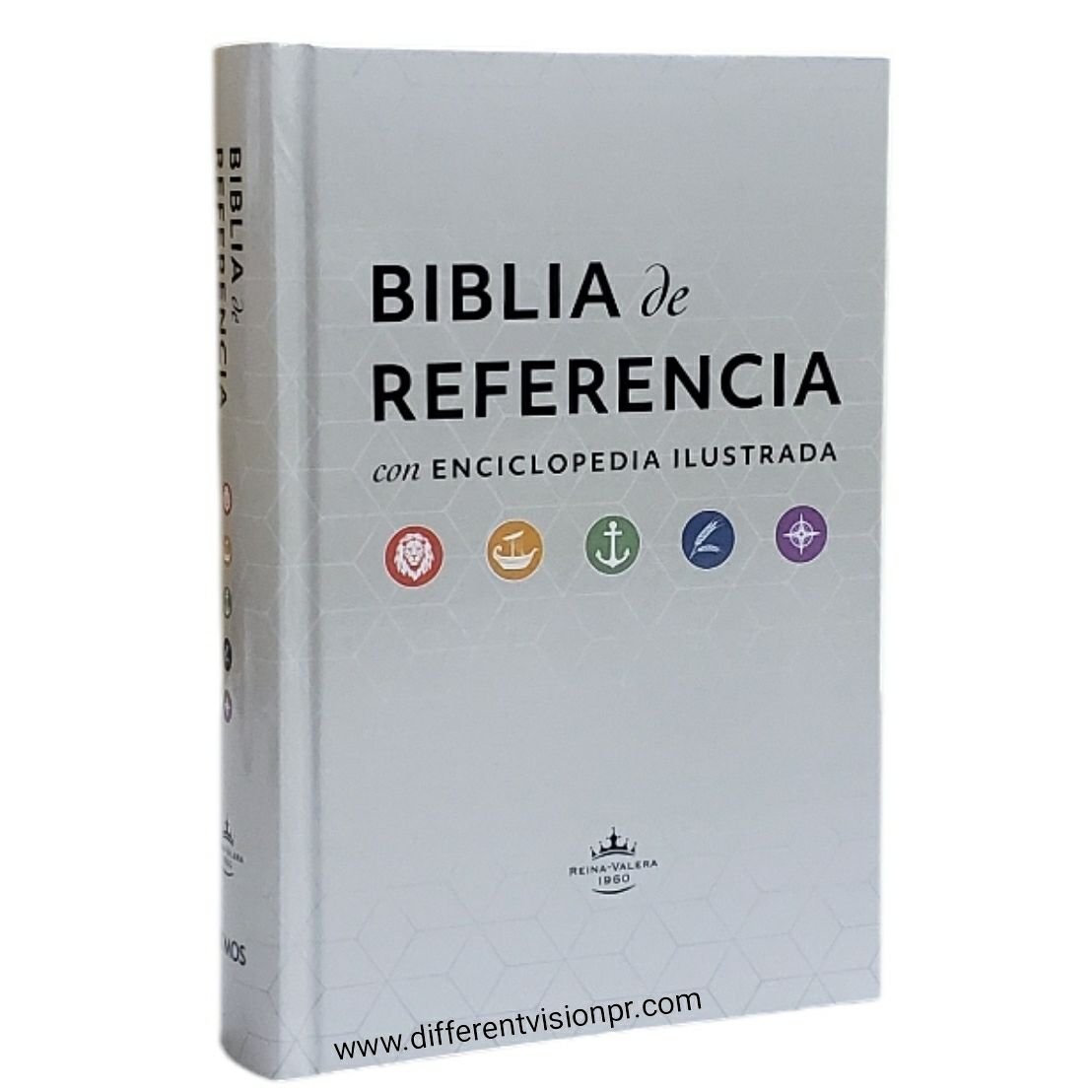 Biblia de Referencia con enciclopedia ilustrada,tapa dura (Free Shipping)