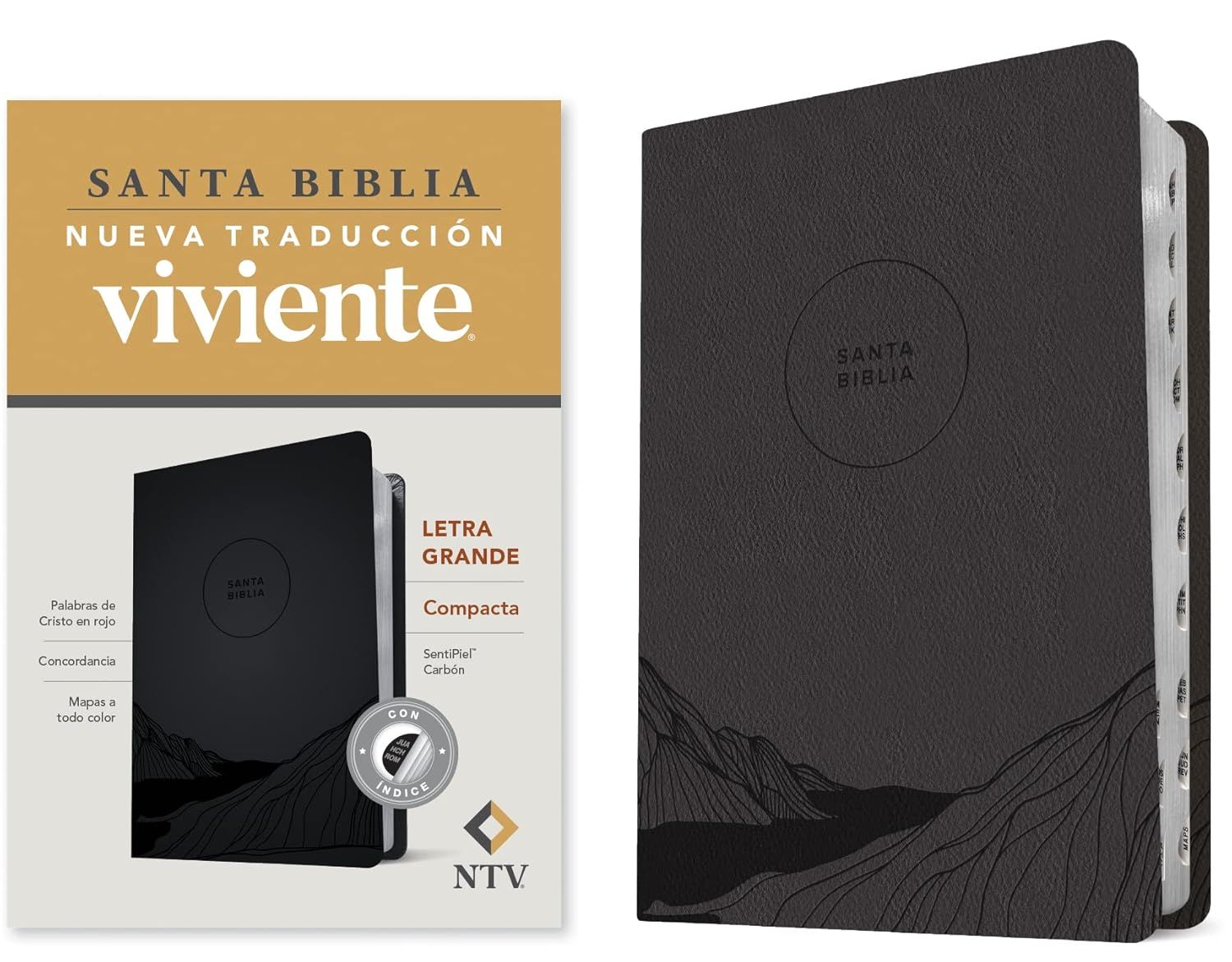 Biblia NTV, Edición Compacta, Letra Grande (Free Shipping)