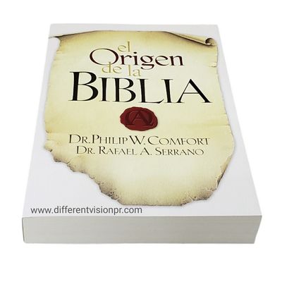 El Origen de la Biblia  (Free Shipping )