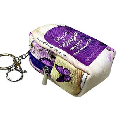 Llavero Mochila/monedero. (Mujer Virtuosa)