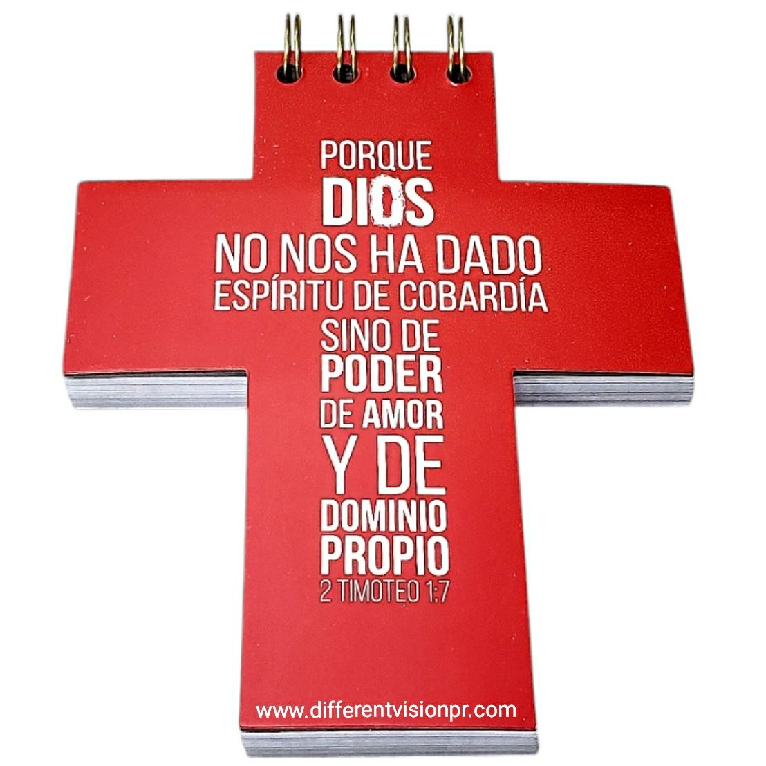 Libreta troquelada (Cruz)