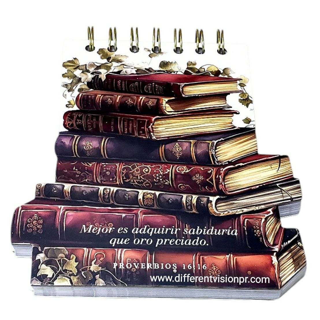 Libreta troquelada (libros)