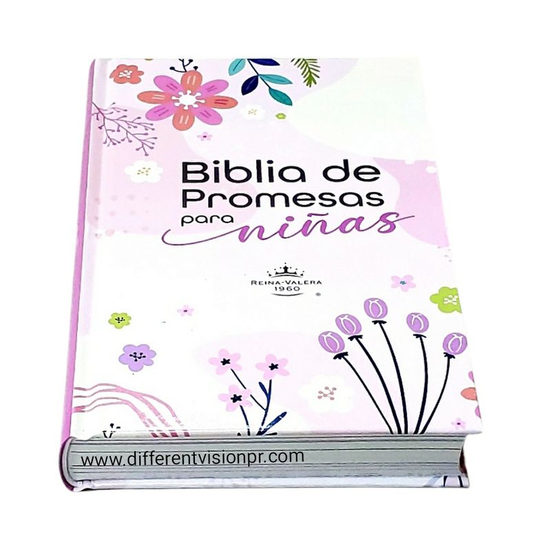 Biblia de Promesas RV60, Para niñas, Tapa dura (Free Shipping)