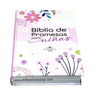 Biblia de Promesas RV60, Para niñas, Tapa dura (Free Shipping)