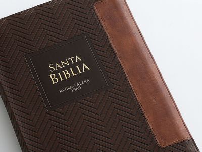 Biblia RV60/Imit piel Café/Con Cierre y Índice/Letra Súper Gigante 19 puntos (Free Shipping)