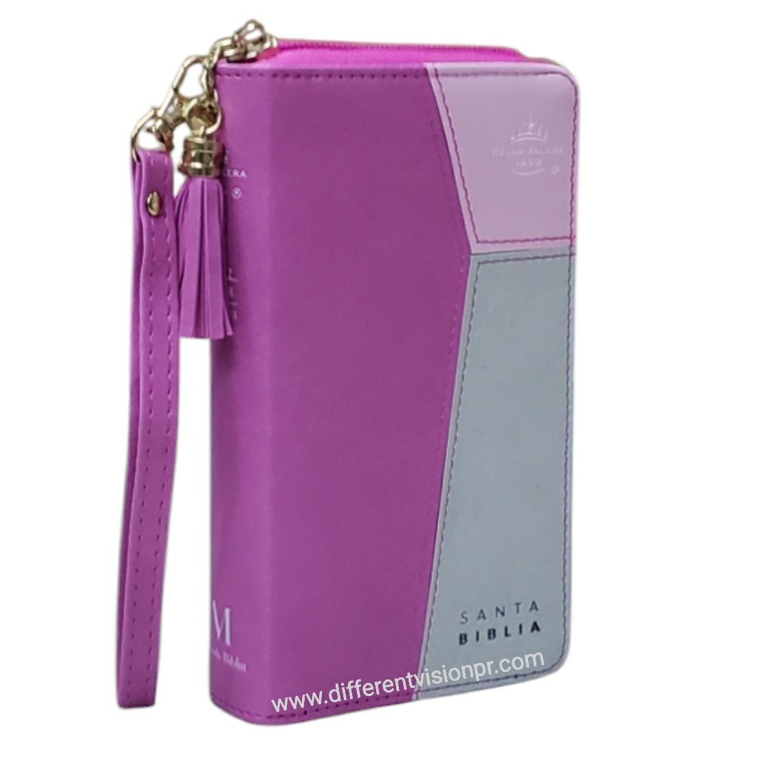 Biblia Chequera para Mujeres RV1960 con índice Rosa pequeña (Free Shipping)