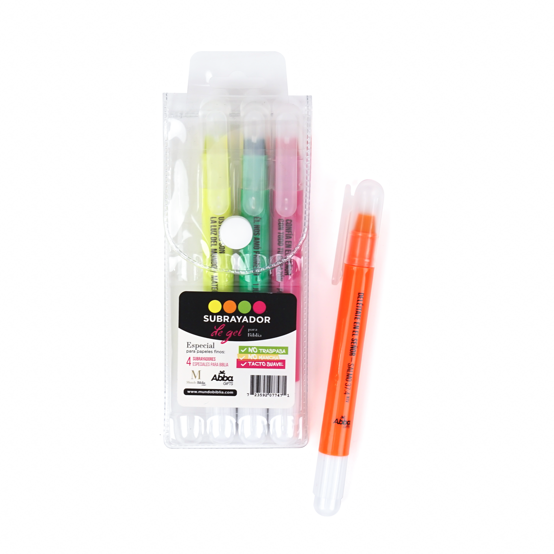 Subrayador de Gel para la Biblia y Libros