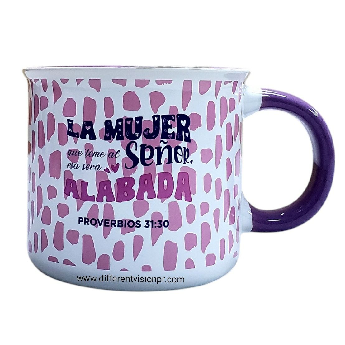 Taza Colección Mujer Virtuosa - La Mujer que teme al Señor