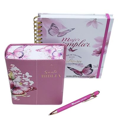Set Biblia con libreta y bolígrafo Valiosa (Free Shipping) Set Biblia con libreta y bolígrafo Valiosa (Free Shipping)