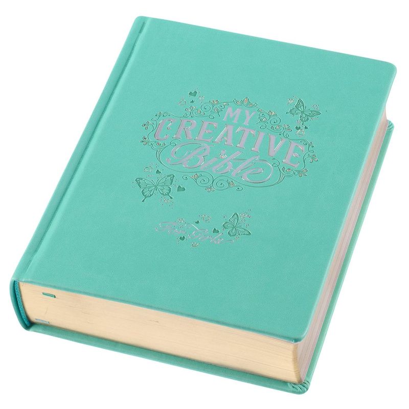 ESV Holy Bible, My Creative Bible For Girls, Faux Leather Hardcover w/Ribbon Marker, Illustrated Coloring, Journaling and Devotional Bible Teal (ESV Creative Editions Girls) ESV Holy Bible, My Creative Bible For Girls, Faux Leather Hardcover w/Ribbon Marker, Illustrated Coloring, Journaling and Devotional Bible Teal (ESV Creative Editions Girls)